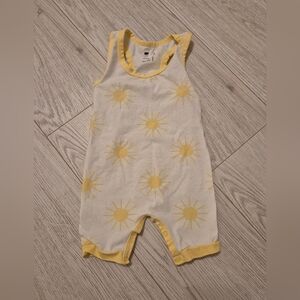 Monica & Andy Angels Sleeveless Romper, Size 6-9mo